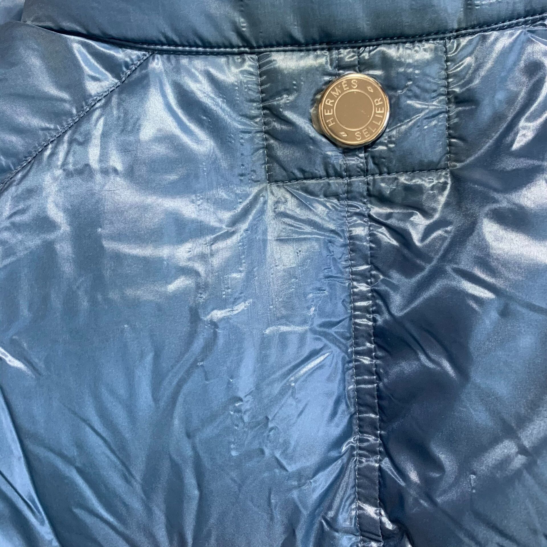 Hermes hermes blue down jacket for sale Size US M / EU 48-50 / 2 - 7 Thumbnail