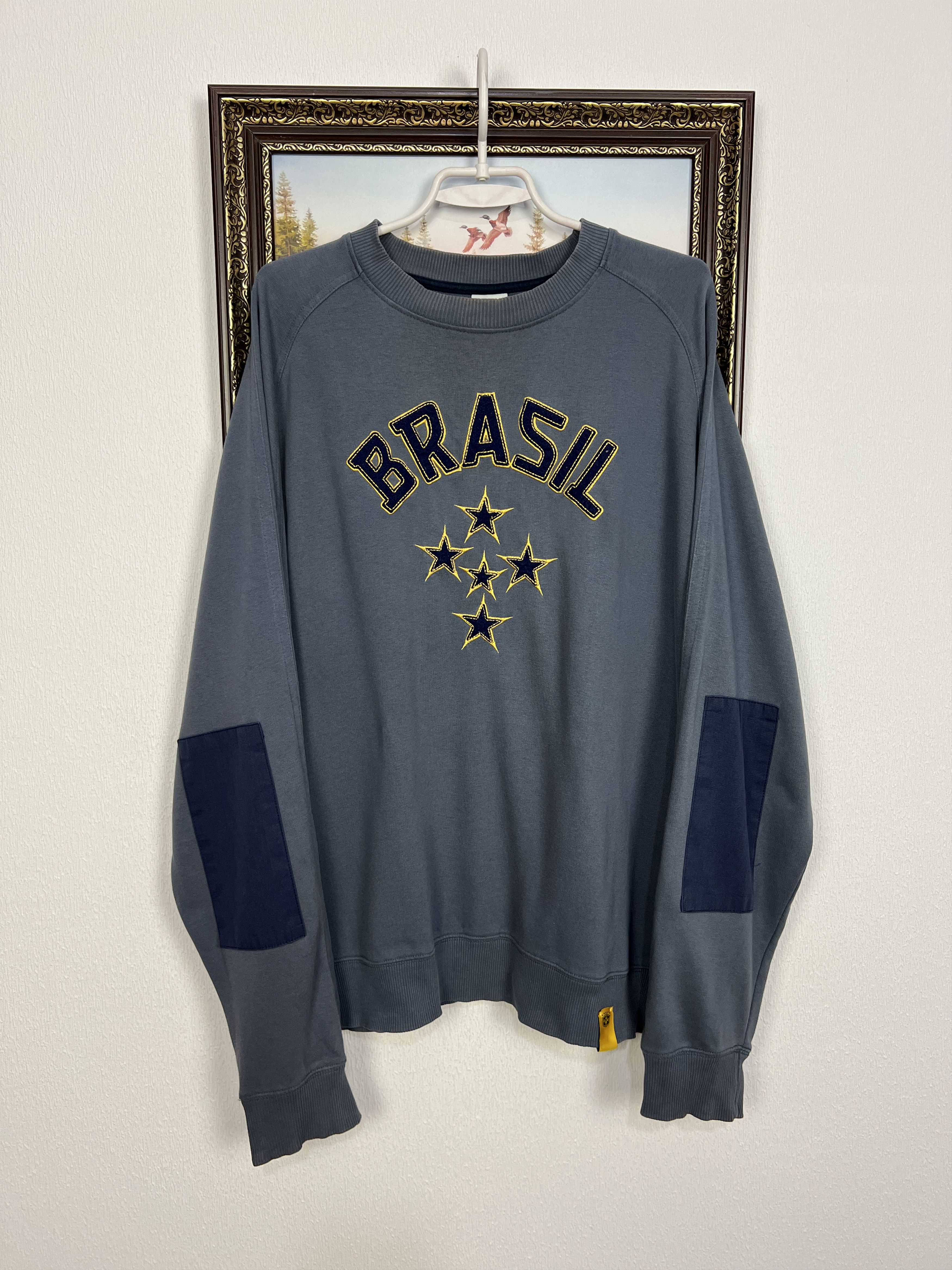 Nike Vintage Brazil Football Sweatshirt National Track Top Rare Size US XXL / EU 58 / 5 - 1 Thumbnail