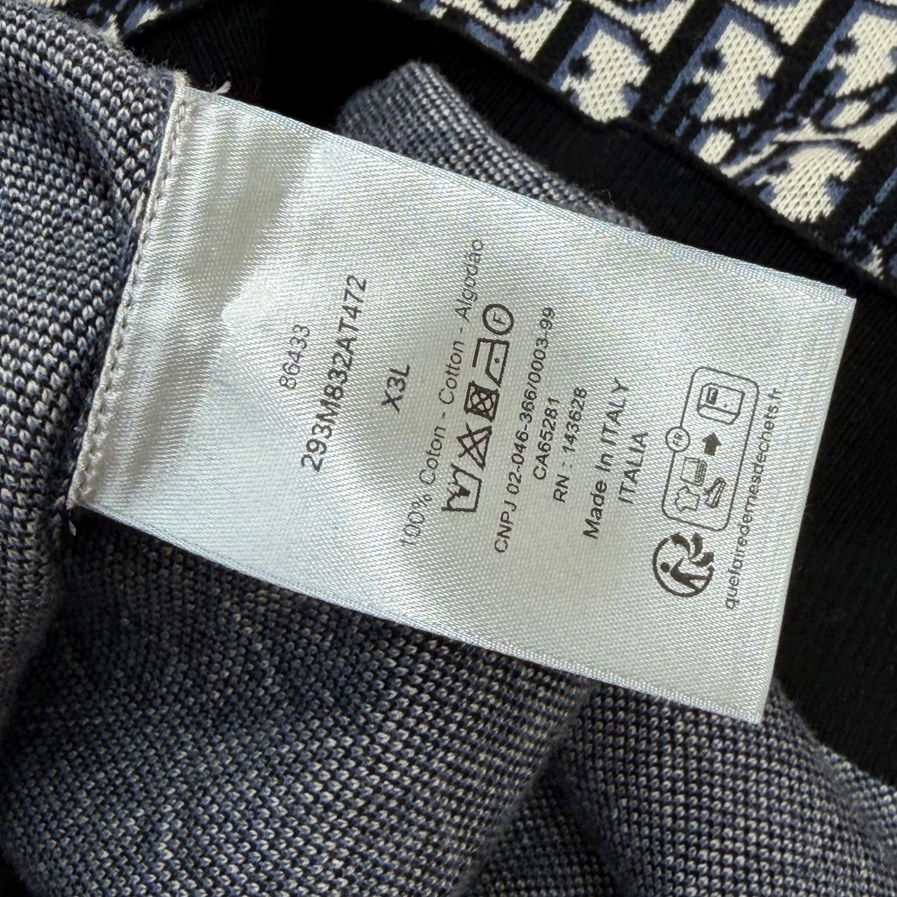 Dior Dior Oblique Polo Shirt XXXL Size US XXL / EU 58 / 5 - 6 Thumbnail