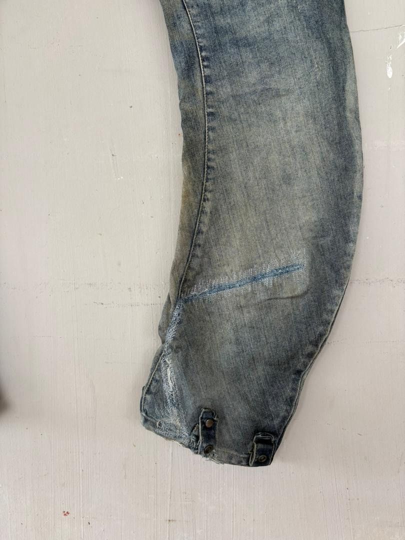 PPFM VTG PPFM Denim Pant Curve Design Rare Design Size US 34 / EU 50 - 8 Thumbnail