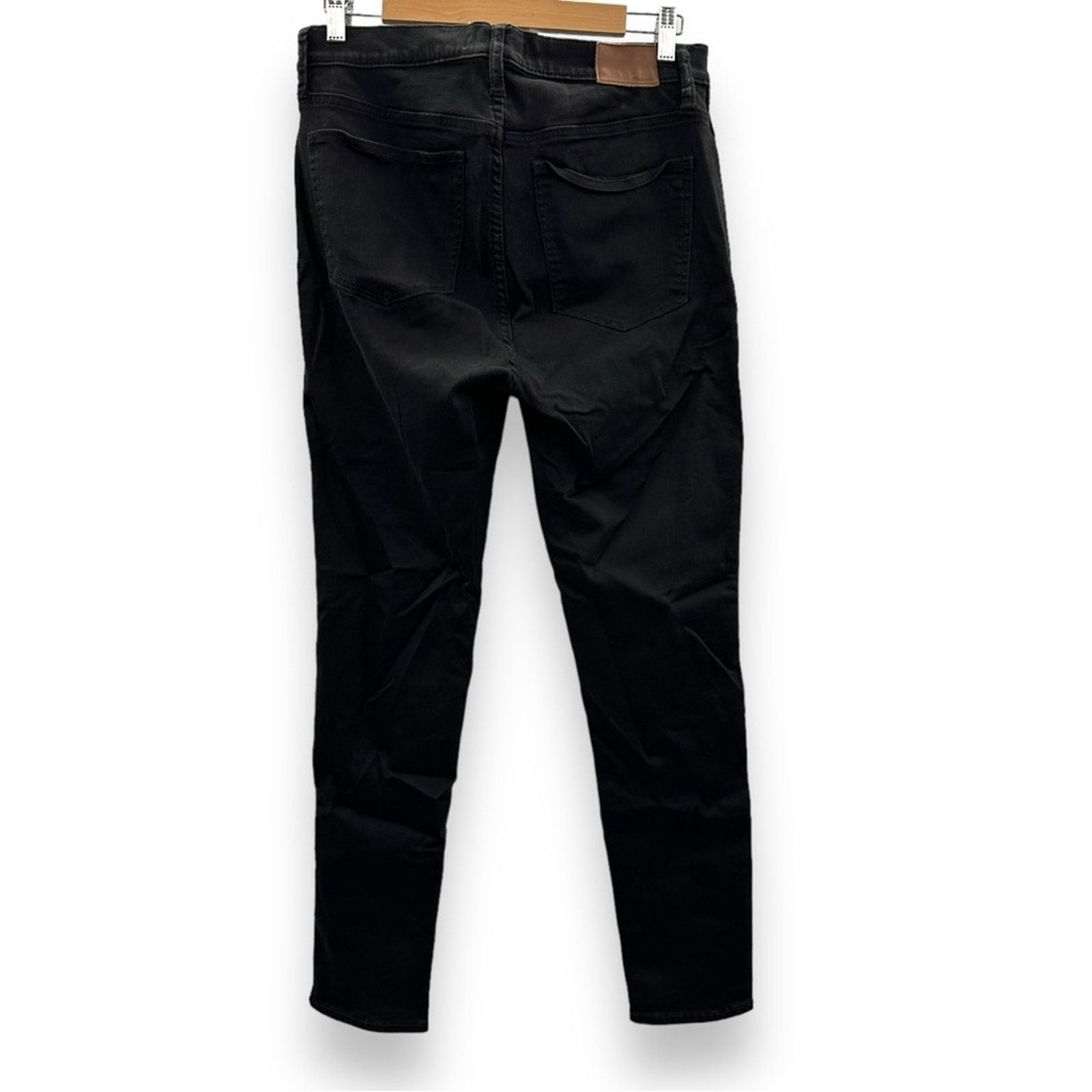 Madewell Madewell 10" High-Rise Skinny Jeans in Black Carbondale 31 Size 31" - 6 Thumbnail