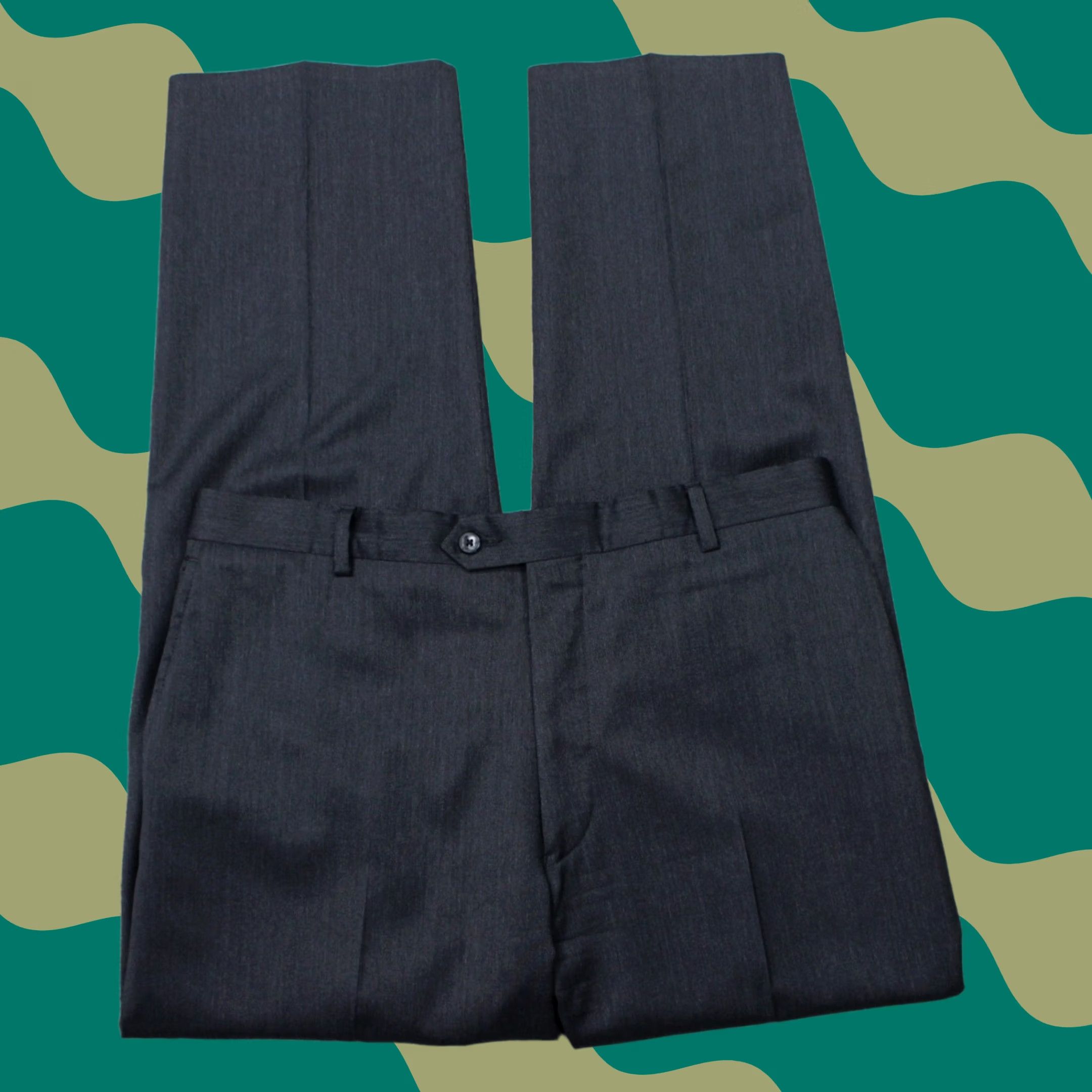 Jos. A. Bank Jos. A. Bank Dress Pants Mens 34x30 Black Tailored Fit 100% Wool Regular Straight Front Dress Pants Mens Black Wool 34x30 Size US 34 / EU 50 - 1 Thumbnail