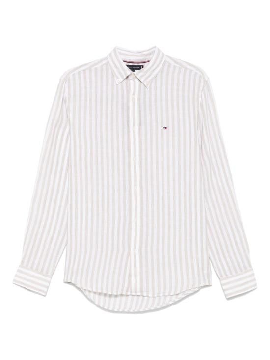 Tommy Hilfiger TOMMY HILFIGER Men Long Tops MW0MW38581 0AA Beige Size US S / EU 44-46 / 1 - 1 Thumbnail