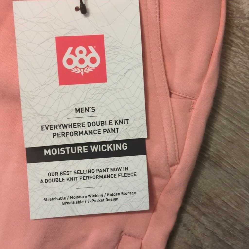 686 686 everywhere rosette double knot jogger pants size medium Size US 30 / EU 46 - 7 Thumbnail