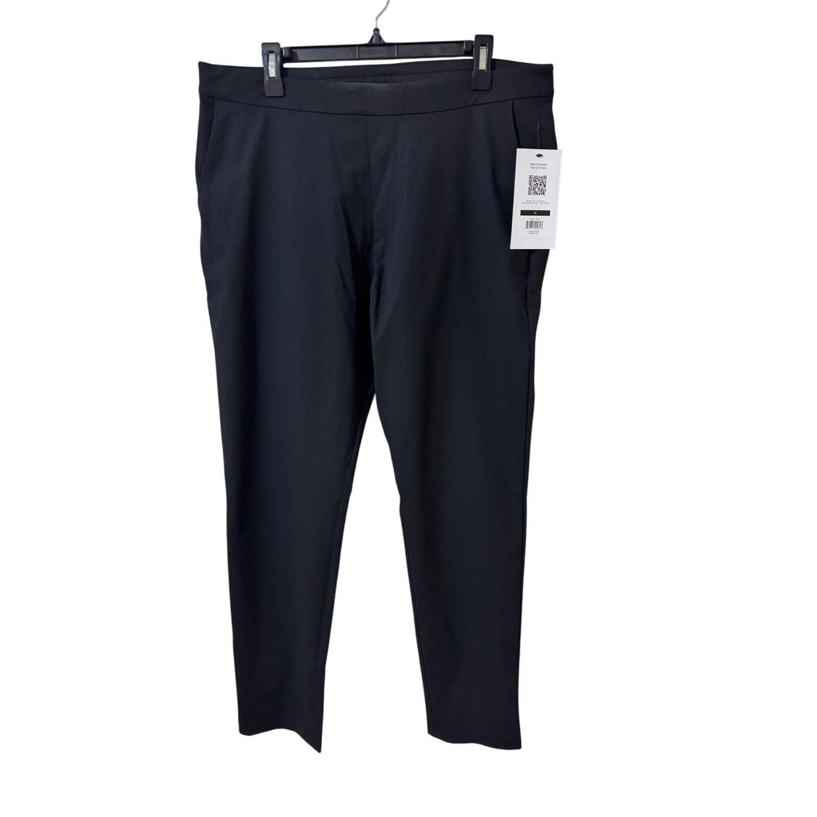 Ministry Of Supply Ministry of Supply Men's Kinetic Pull on Pant- BLK - Size 36 Size US 36 / EU 52 - 3 Thumbnail