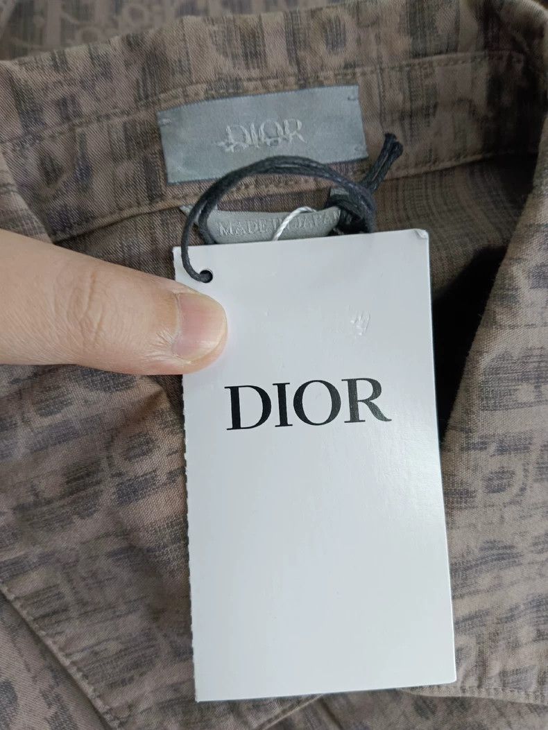 Dior Dior Full-printed logo shirt 2504-Nextarrow Size US S / EU 44-46 / 1 - 3 Thumbnail