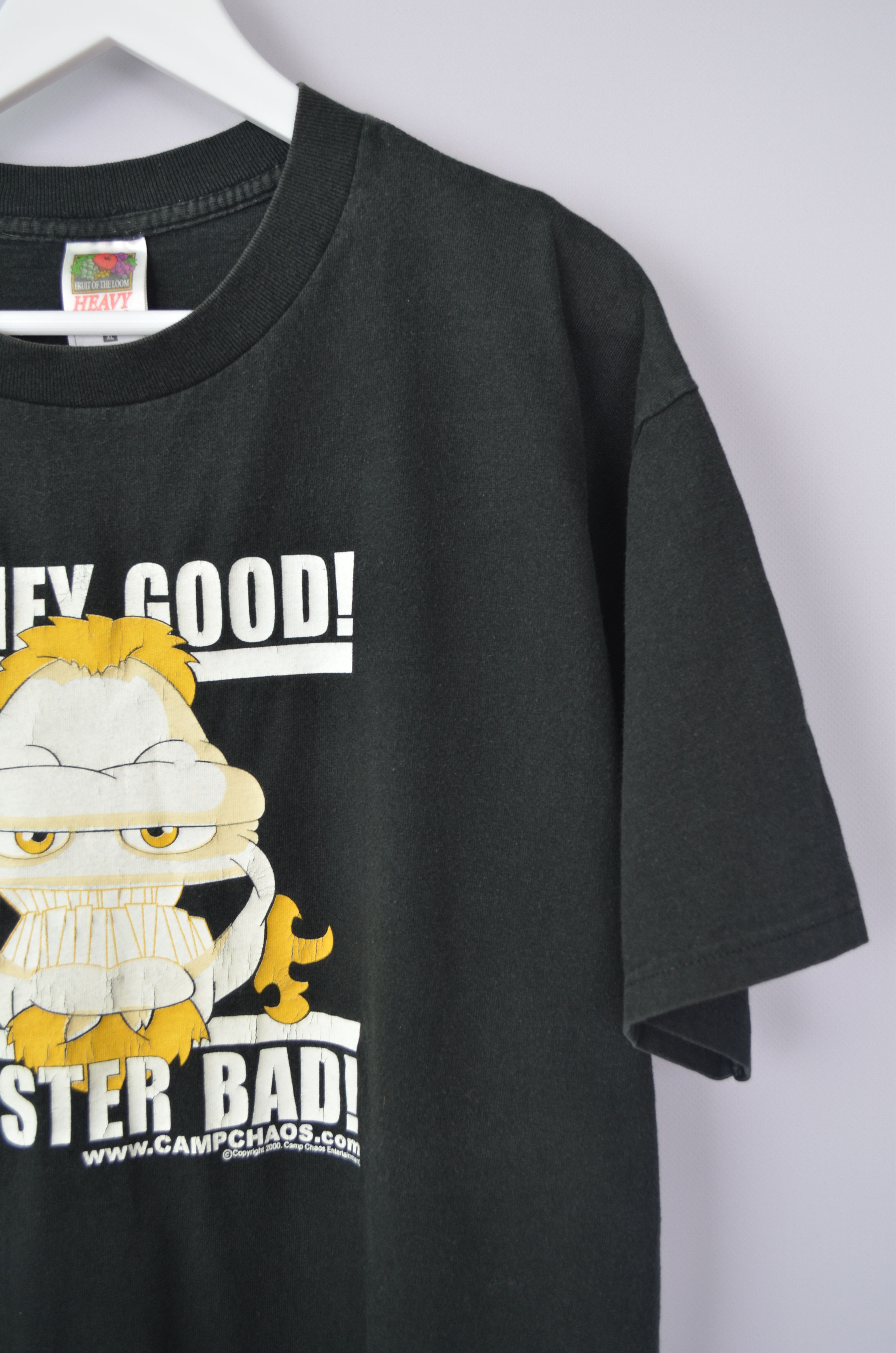 Band Tees × Metallica × Vintage 00s vintage Metallica Money Good Napster Bad James Hetfield Size US XL / EU 56 / 4 - 4 Thumbnail