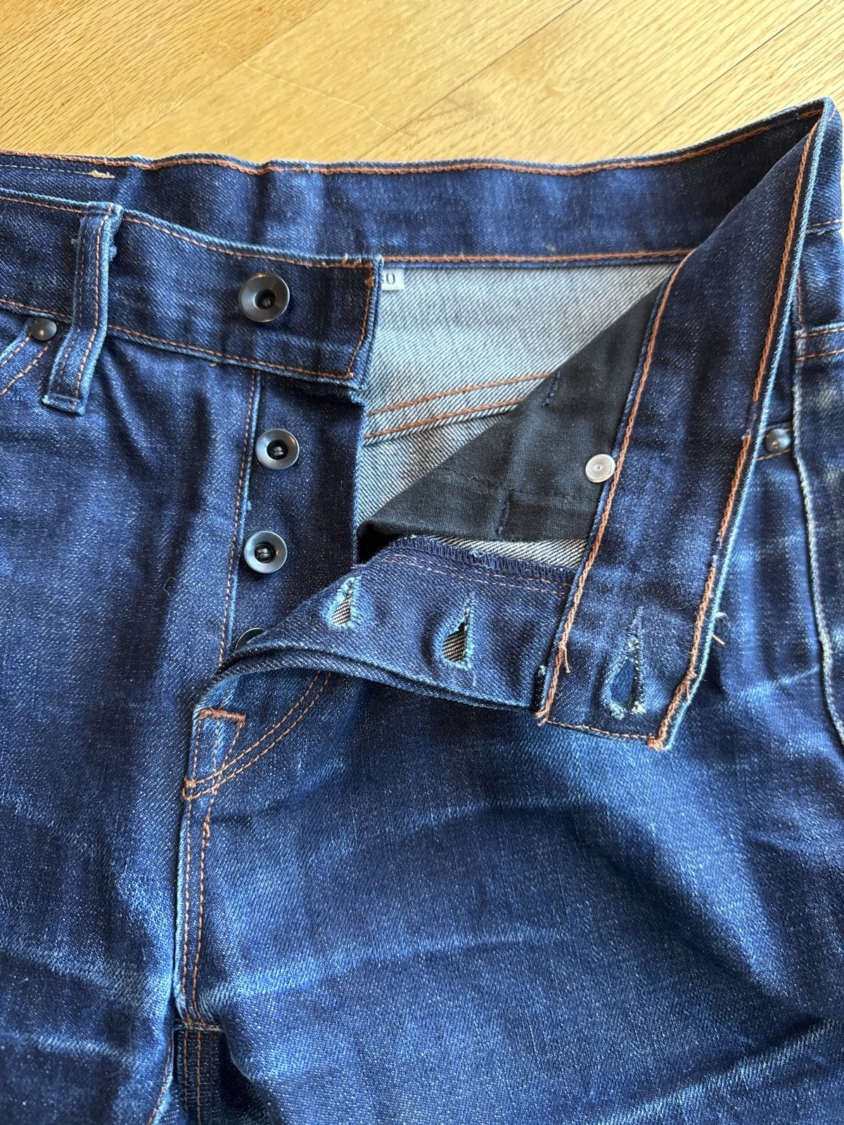Other A-B Fits Selvedge Denim Dark Wash Size US 30 / EU 46 - 4 Thumbnail