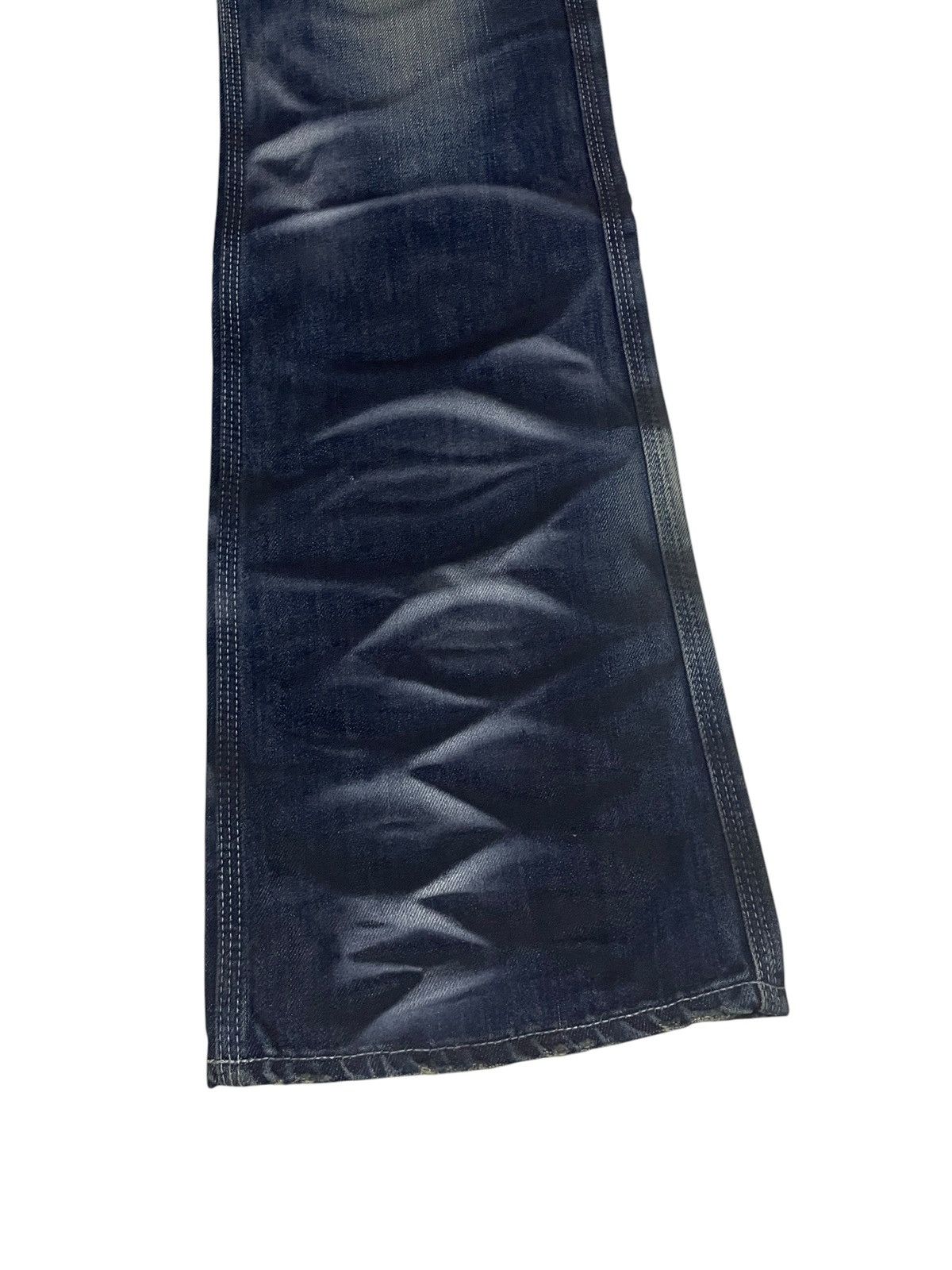 Le Grande Bleu (L.G.B.) Rare Vintage Japanese Brand Urban Craft Flared Jeans 2000s Size US 30 / EU 46 - 8 Thumbnail