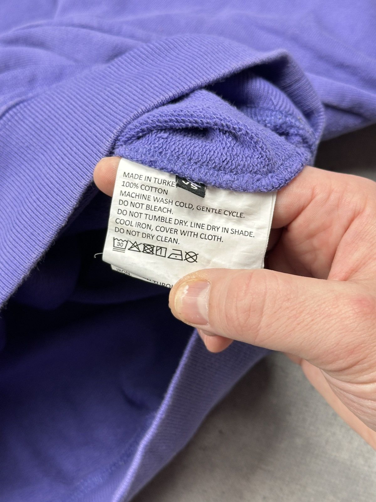 PACCBET Rassvet PACCBET Purple Logo Crewneck Sweatshirt Cotton Size US XS / EU 42 / 0 - 10 Thumbnail
