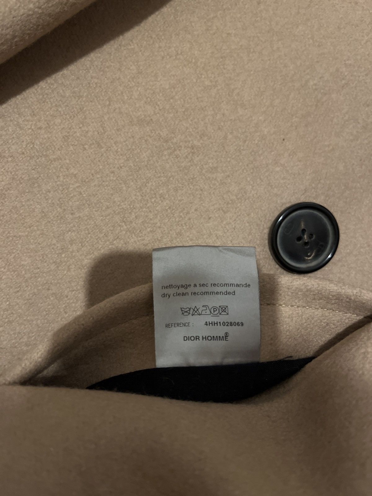 Dior × Hedi Slimane AW04 Dior Homme VOTC Wool Peacoat sz 46 Size US S / EU 44-46 / 1 - 17 Thumbnail