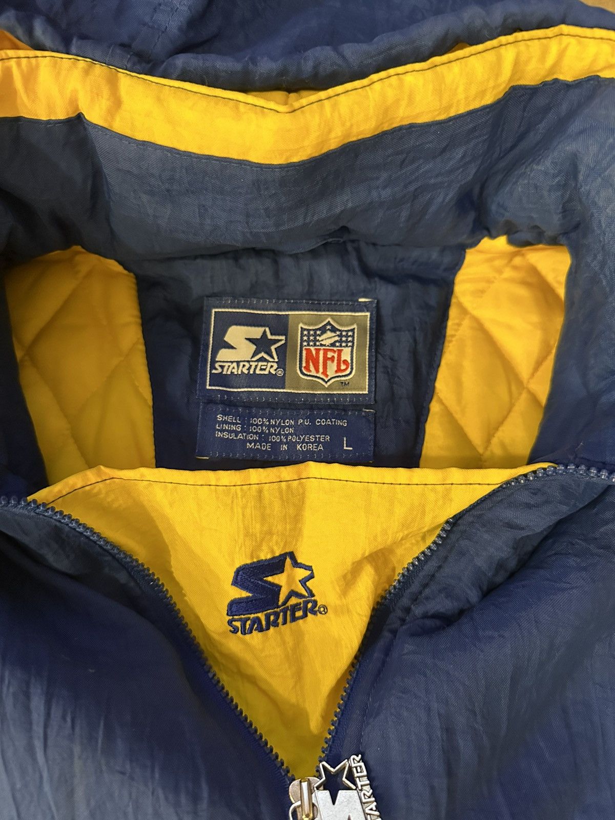 Starter LA Rams NFL 90s Starter Jacket Size US L / EU 52-54 / 3 - 7 Thumbnail
