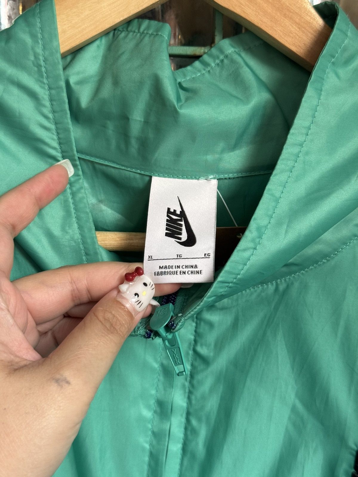 Nike NikeLab Big Swoosh Logo 2Way Zip Jacket Size US XL / EU 56 / 4 - 8 Thumbnail