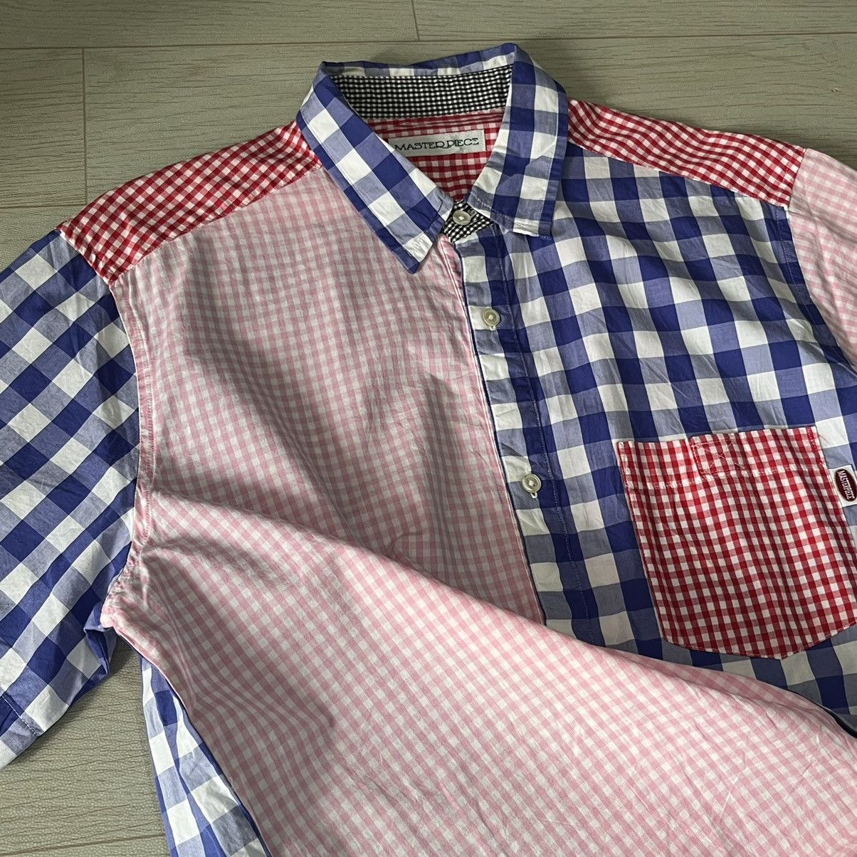 Japanese Brand × MasterPiece Masterpiece shirt plaid checker Size US L / EU 52-54 / 3 - 3 Thumbnail