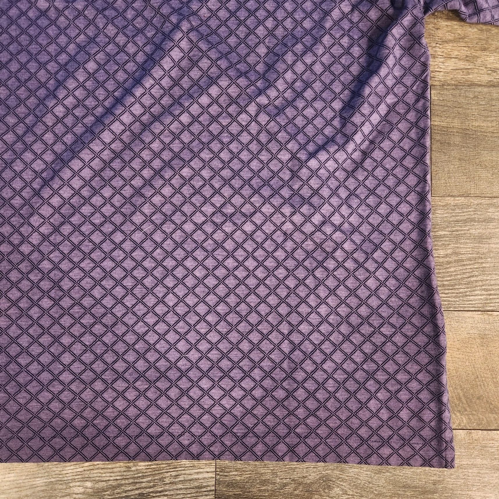 Polo Ralph Lauren Polo Ralph Lauren Polo Shirt Mens XL Purple Cotton Short Sleeve Collared Logo Classic Geometric Y2K Size US XL / EU 56 / 4 - 7 Thumbnail