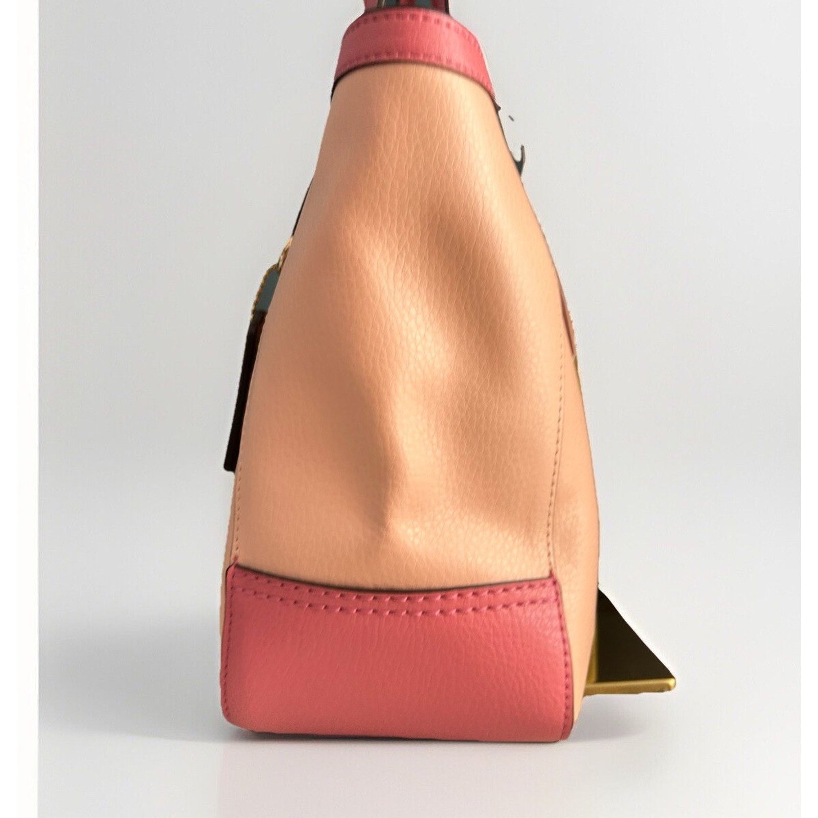Coach Coach Leather Tote 27 Pink Blush C5775 Carriage Colorblock Size ONE SIZE - 14 Thumbnail
