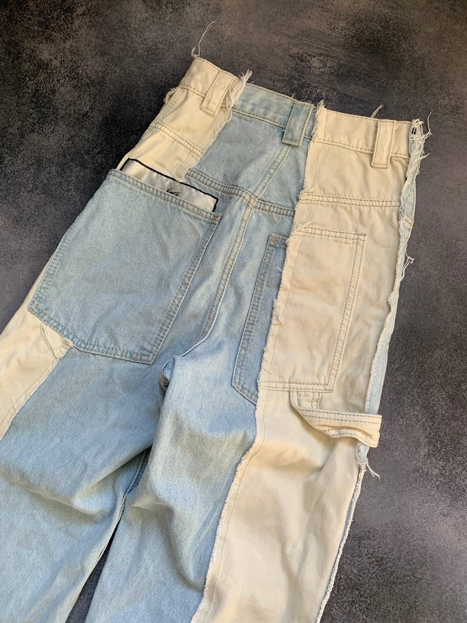 Eytys Benz Blue Patchwork Jeans W32 L34 Size US 32 / EU 48 - 13 Thumbnail