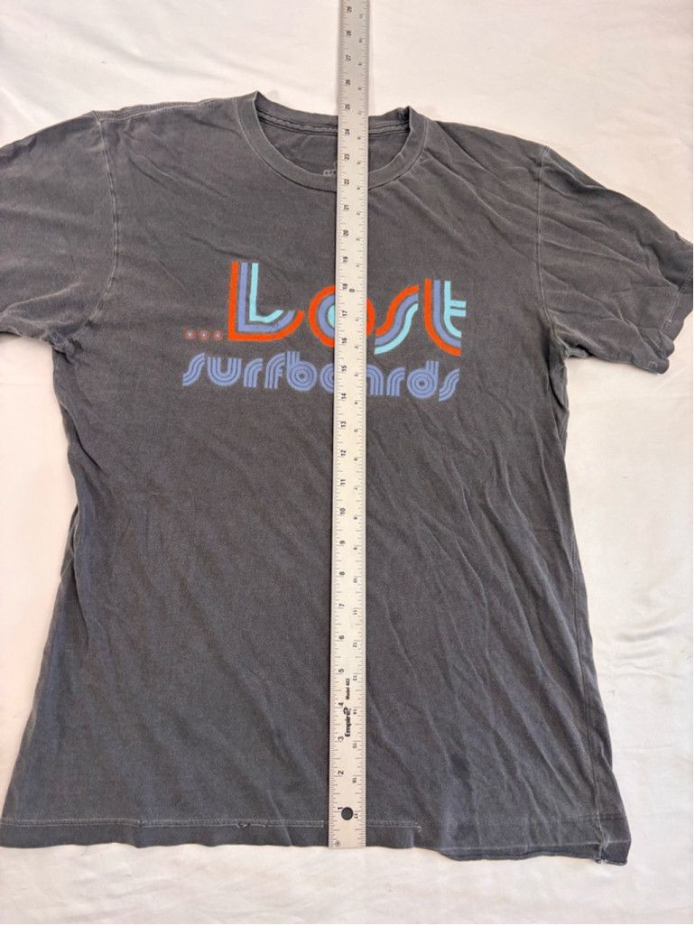 Lost Enterprises Men's Lost Surfboards T-shirt Size M Gray Size US L / EU 52-54 / 3 - 9 Thumbnail