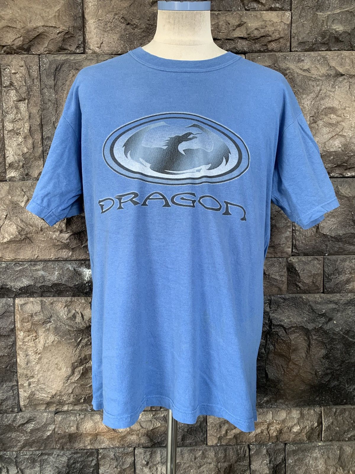 Vintage Vintage 90s Dragon Optical Skateboards T shirt Size US L / EU 52-54 / 3 - 1 Thumbnail