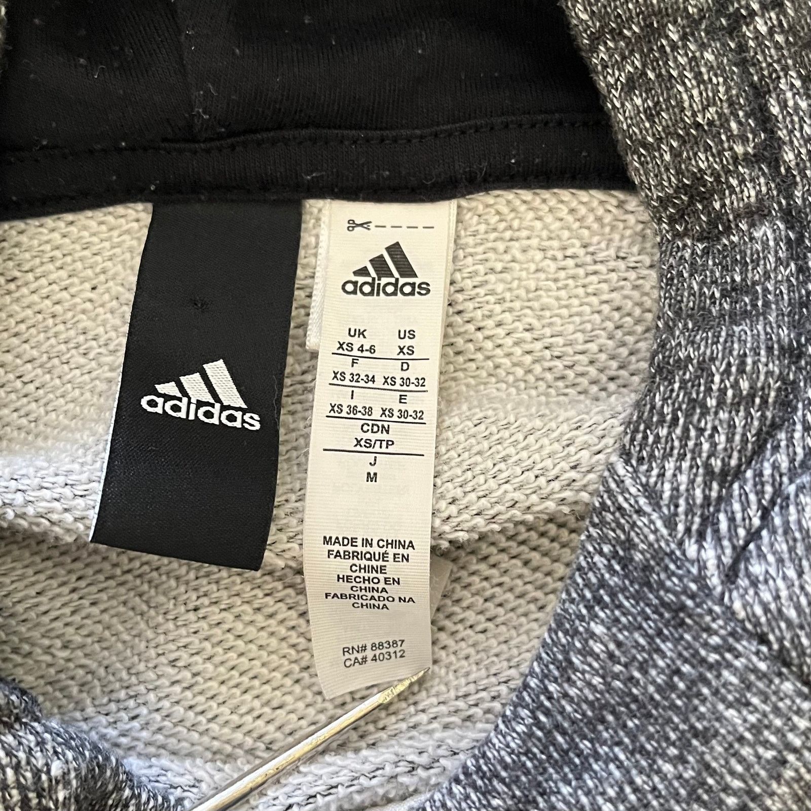Adidas Adidas Sport 2 Street Gray Pullover Womens Hoodie Sweatshirt Size XS / US 0-2 / IT 36-38 - 3 Thumbnail