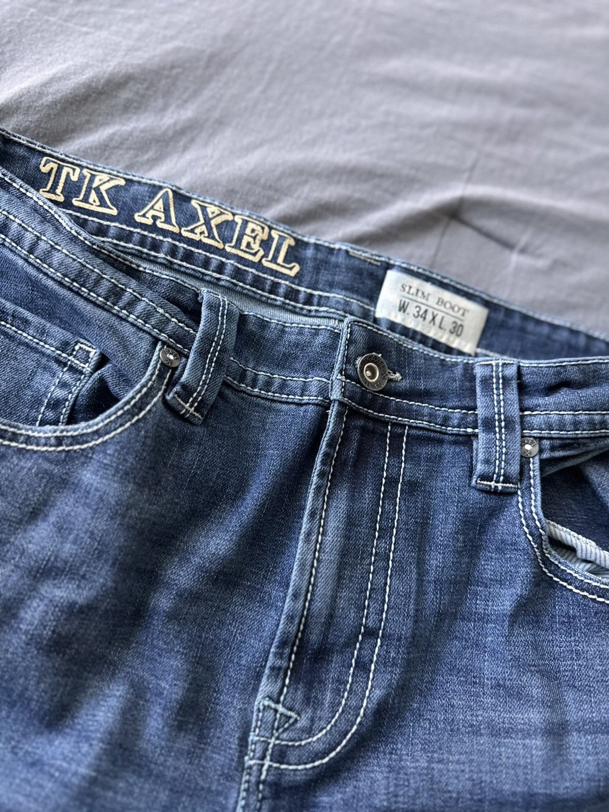 Jean × Other T.K Axel boot cut jeans Size US 34 / EU 50 - 3 Thumbnail
