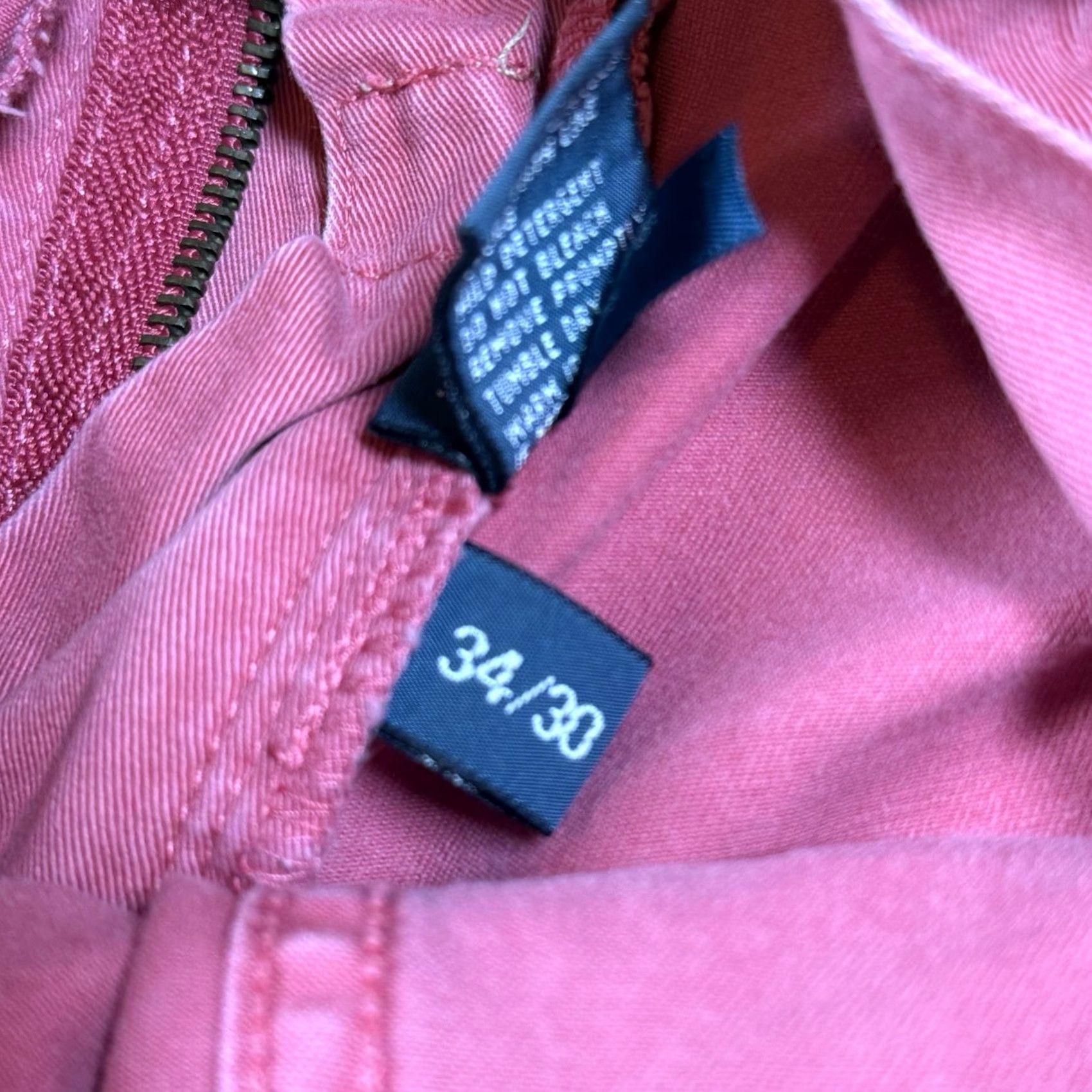 Polo Ralph Lauren VINTAGE Polo Ralph Lauren Jeans Mens 32x30 Pink Straight Fit Slimming Light Wash Straight Mens Size US XS / EU 42 / 0 - 4 Thumbnail