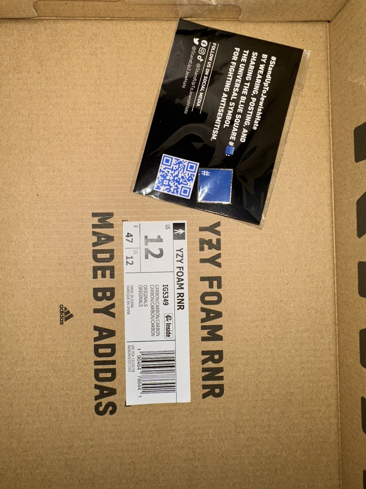 Adidas × Yeezy ADIDAS YEEZY FOAM RNR SIZE 12 Size US 12 / EU 45 - 16 Thumbnail