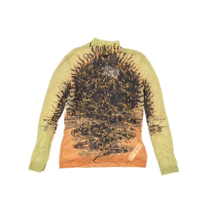 Givenchy Givenchy Multicolor Pattern Long-Sleeve T-Shirt Size US S / EU 44-46 / 1 - 1 Thumbnail