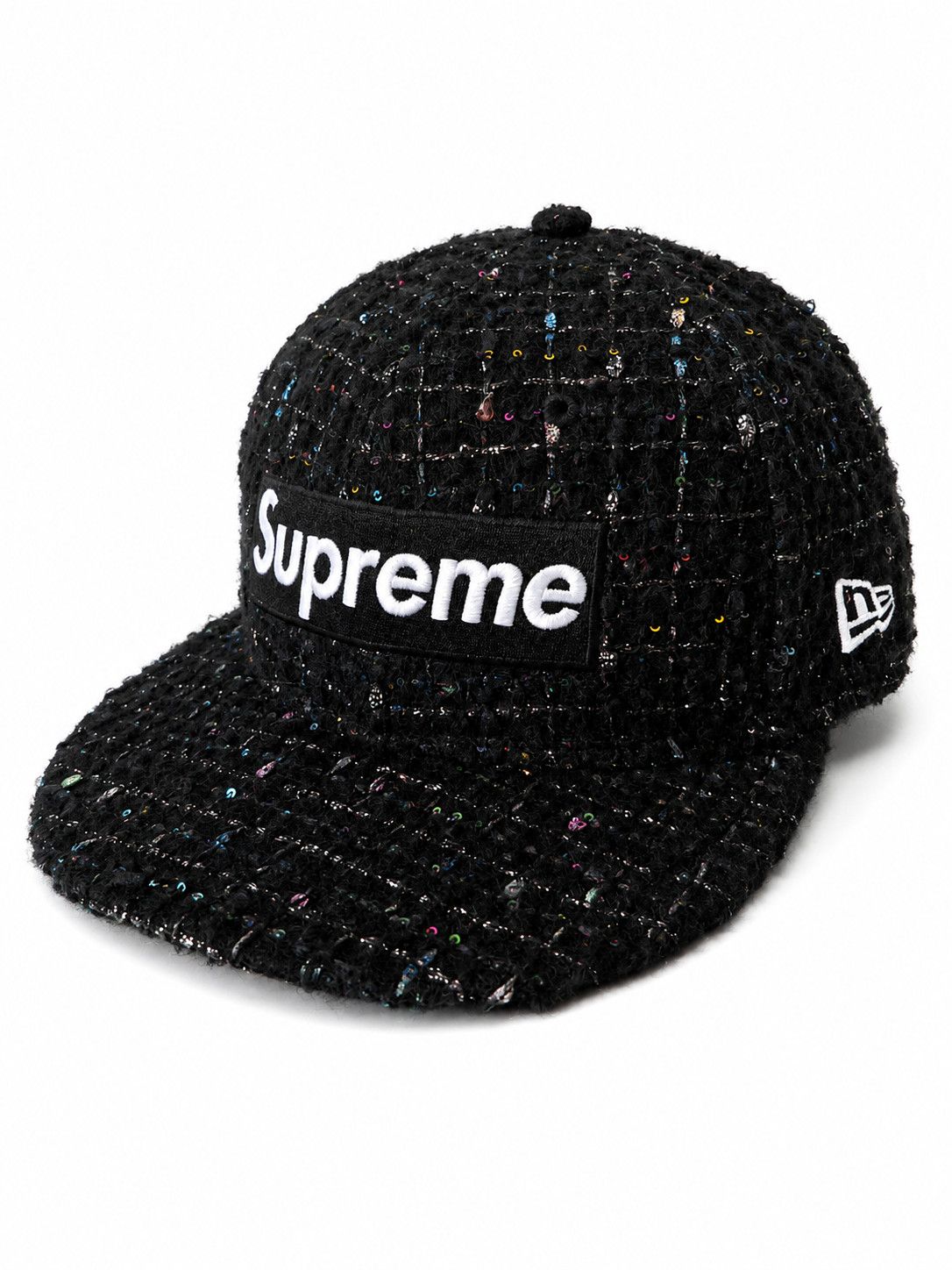 New Era × Supreme Supreme S Logo Fitted Hat New Era Cap Brown FW22