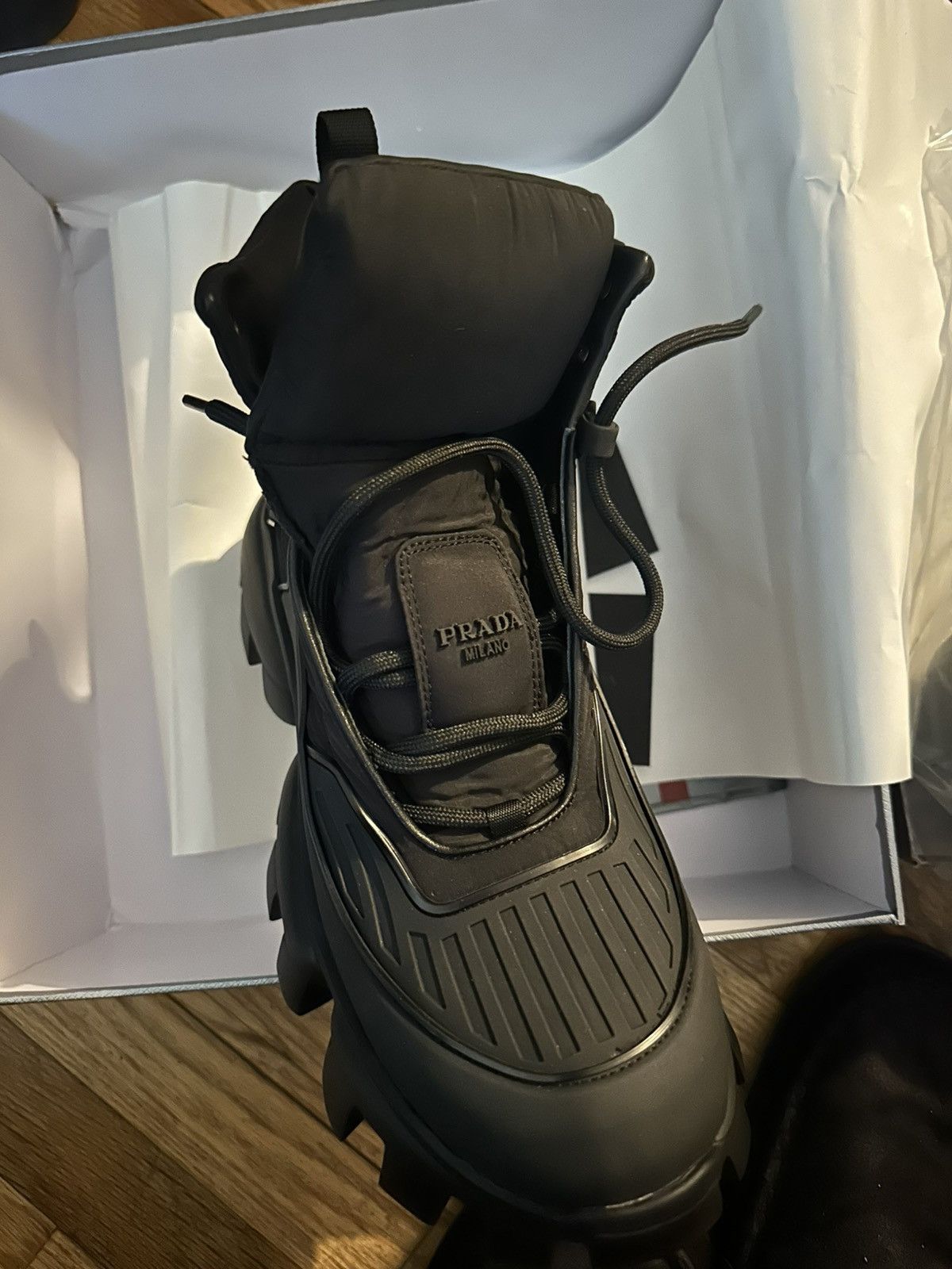 Prada Prada Mens Cloudbust Thunder Shoes Size US 11.5 / EU 44-45 - 7 Thumbnail