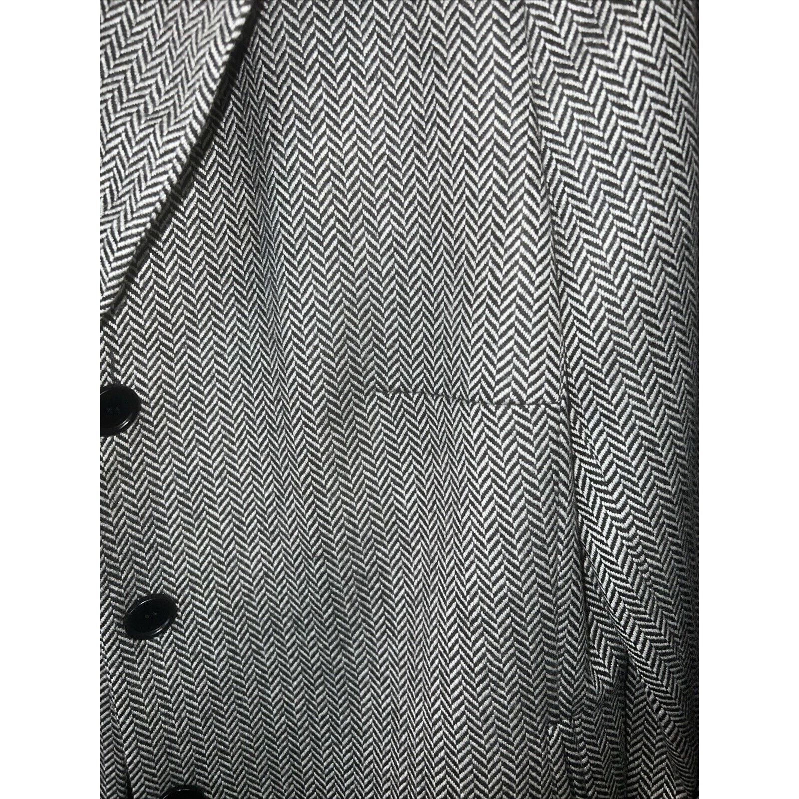 Ann Taylor Ann Taylor Women’s Blazer 3 Button Size 6 Wool Jacket Black Size M / US 6-8 / IT 42-44 - 4 Thumbnail