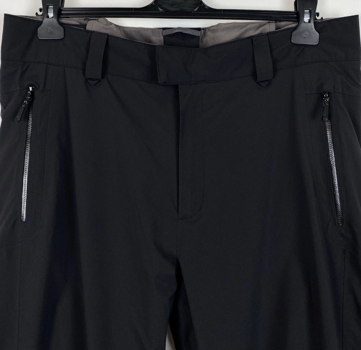 Mammut Mammut Dry Tech Ski Pants Black Winter Fleece Snowboard Zip Size US 36 / EU 52 - 2 Thumbnail