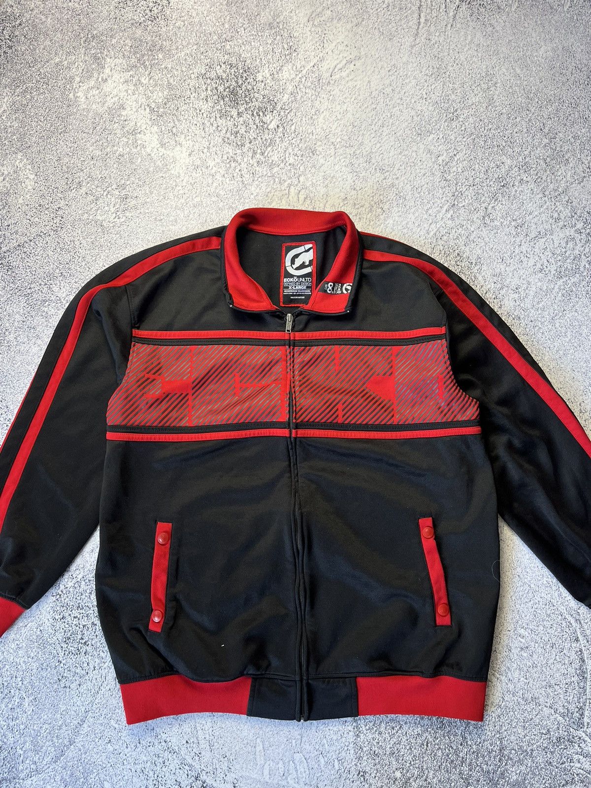 Ecko Unltd. Vintage Ecko unltd. zip hoodie Rare Y2K Size US XL / EU 56 / 4 - 3 Thumbnail