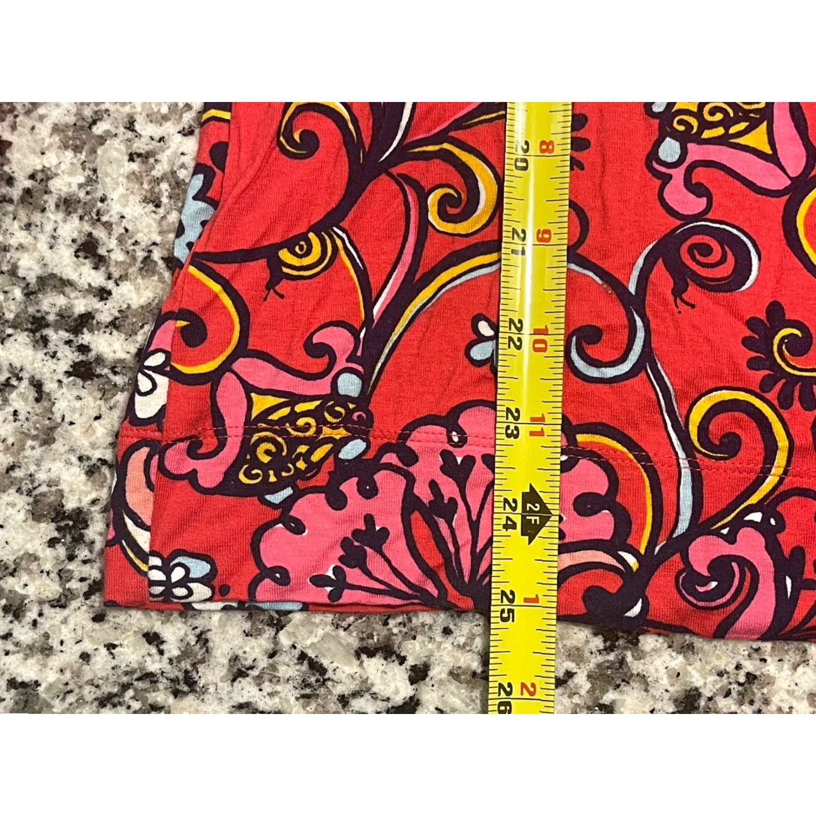 Lilly Pulitzer Lilly Pulitzer Floral Print Shirt Blouse M Multicolor Long Sleeve Mock Neck Womens Size M / US 6-8 / IT 42-44 - 3 Thumbnail