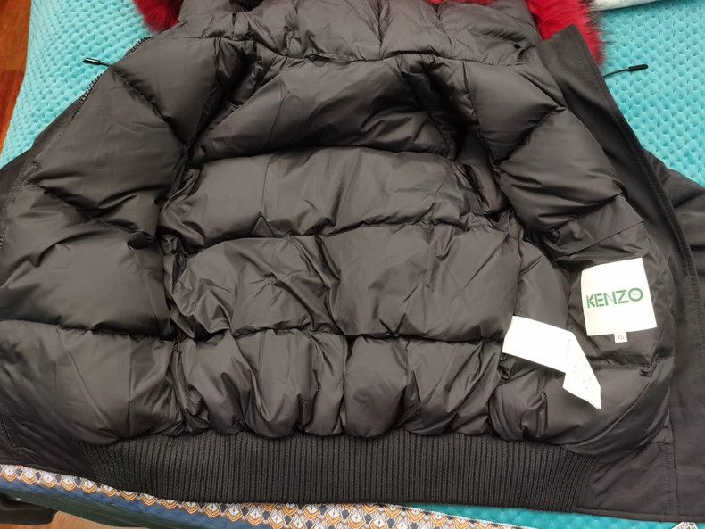Kenzo KENZO Colorful Fur Collar Quilted Jacket, Size XS Size XS / US 0-2 / IT 36-38 - 4 Thumbnail