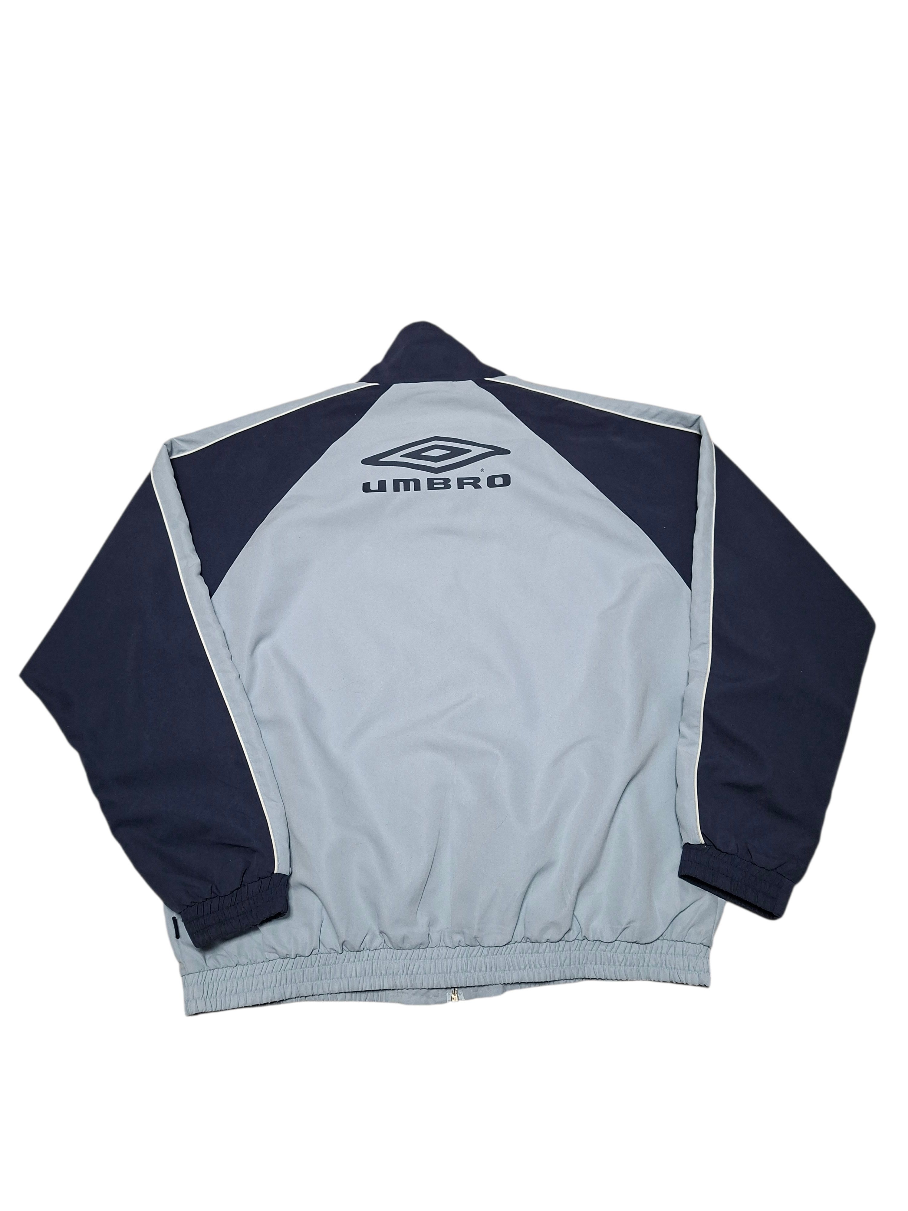 Umbro UMBRO VINTAGE NYLON BIG LOGO TRACK JACKET Size US L / EU 52-54 / 3 - 2 Thumbnail