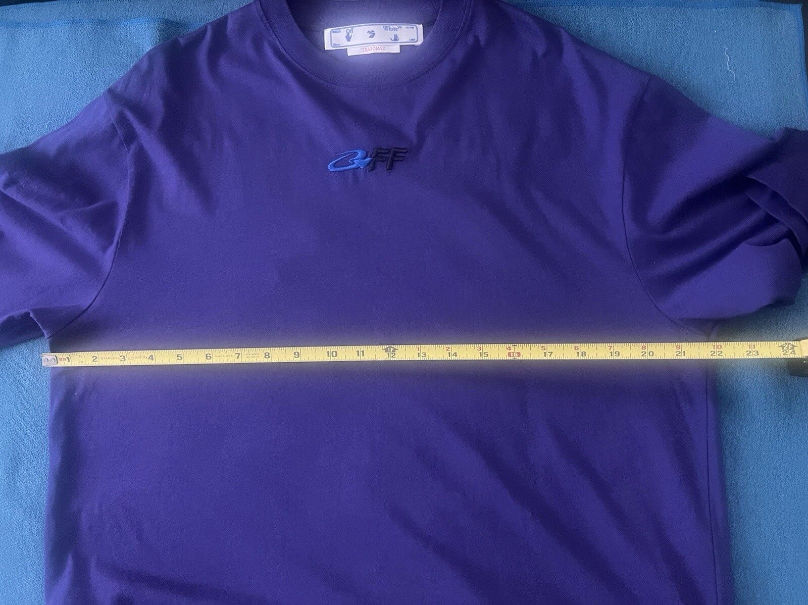 Off-White Exact Opp Over Skate Purple T-shirt Size US S / EU 44-46 / 1 - 7 Thumbnail