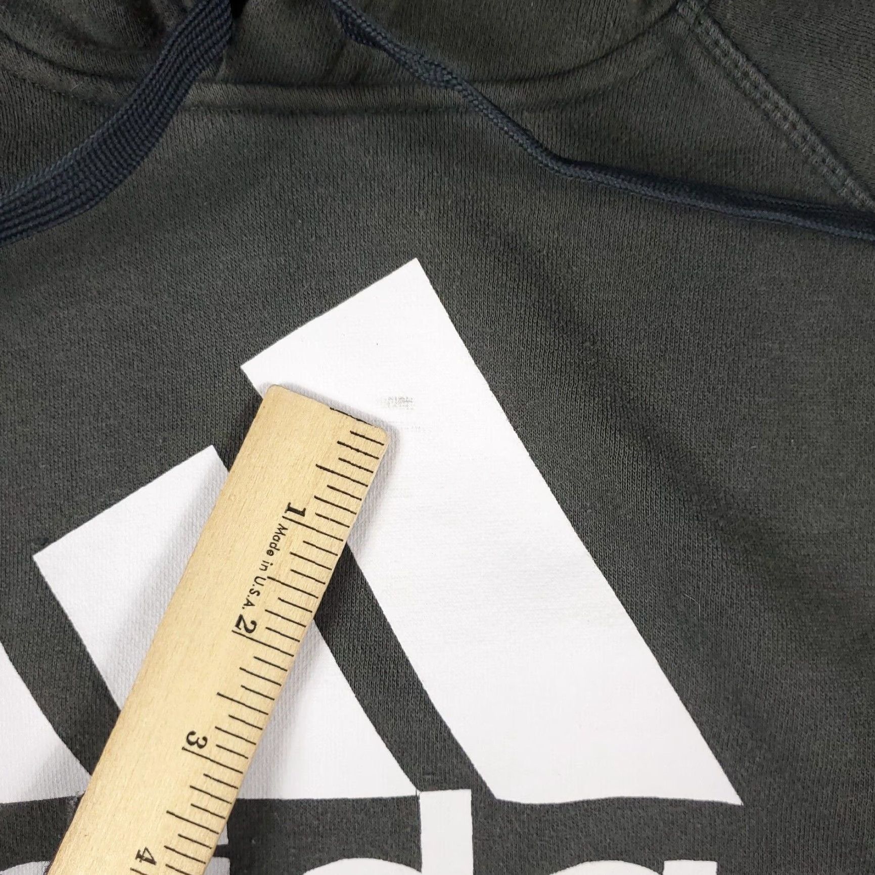 Adidas Adidas Mens Hoodie Pullover Sweater Gray Cotton Blend Long Sleeve Logo All Seasons Size M Size US M / EU 48-50 / 2 - 5 Thumbnail