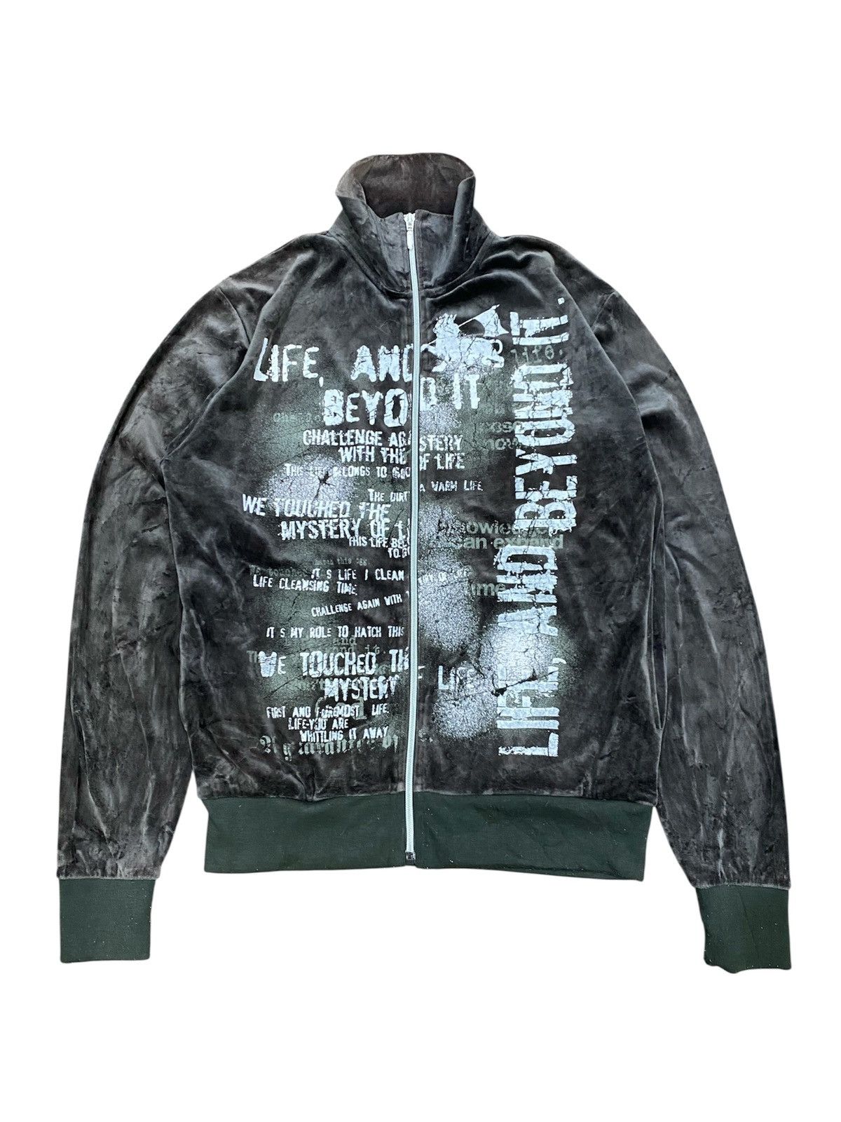 Japanese Brand Y2K Seditionaries Beaumont Carr Punk Suede Zipper Jacket Size US M / EU 48-50 / 2 - 2 Thumbnail