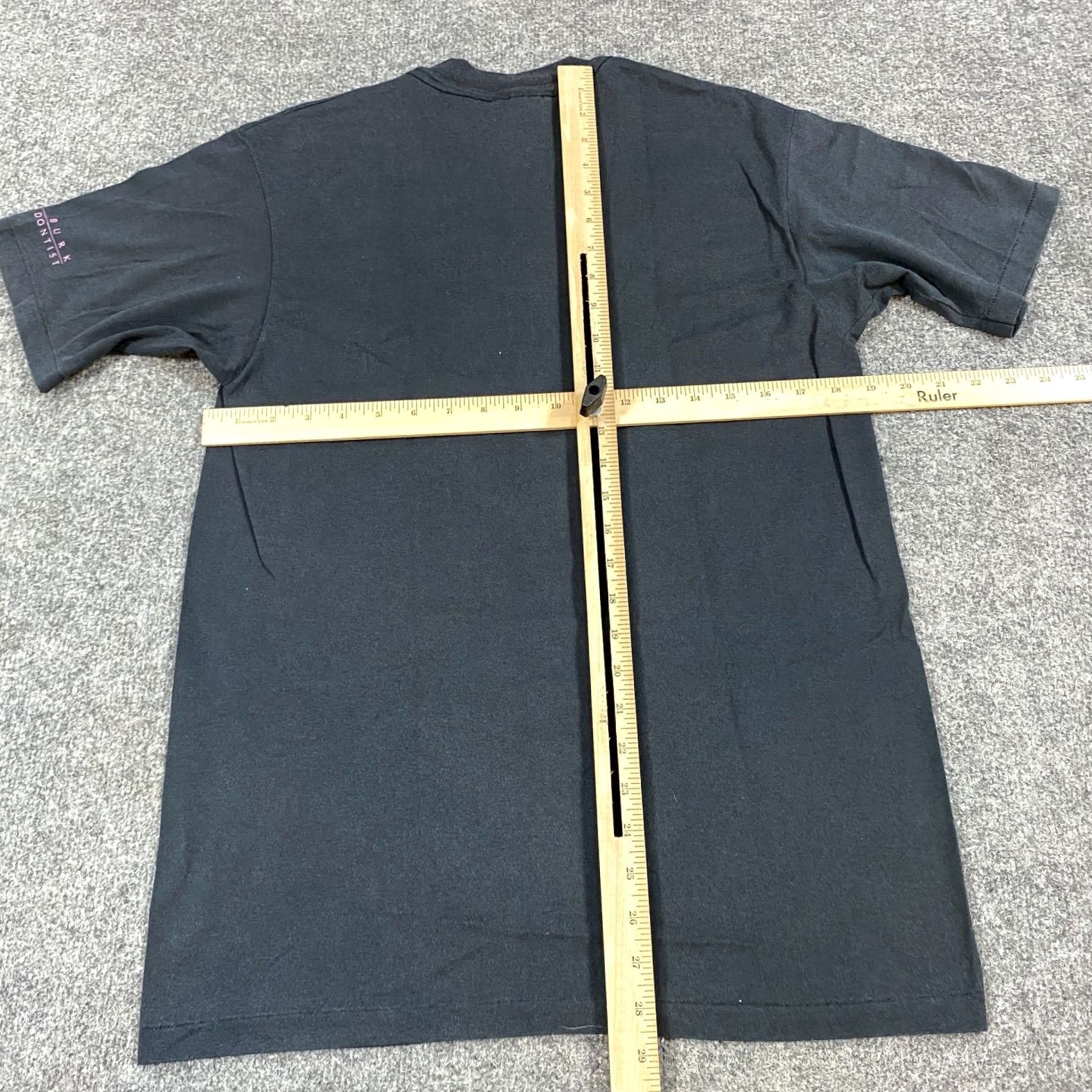 Vintage VINTAGE American Vintage T-Shirt Men's M Black Orthodontist Stitch Funny Short Sleeve Made in USA Shirts Mens Size US M / EU 48-50 / 2 - 5 Thumbnail