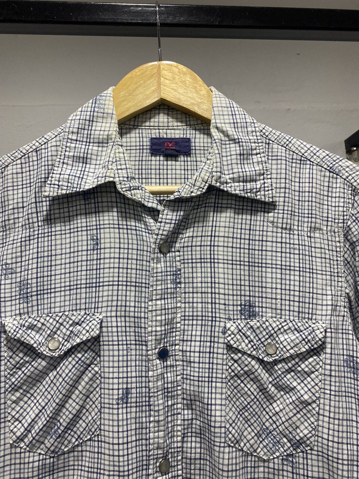 45rpm × Japanese Brand Sick☠️ 45rpm Plaid Shirt 90s like Hysteric made in Japan Size US S / EU 44-46 / 1 - 3 Thumbnail