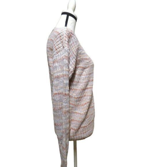 Lucky Brand Lucky Brand Marled-Knit Crewneck Sweater, Pink, Sz. M Size M / US 6-8 / IT 42-44 - 6 Thumbnail