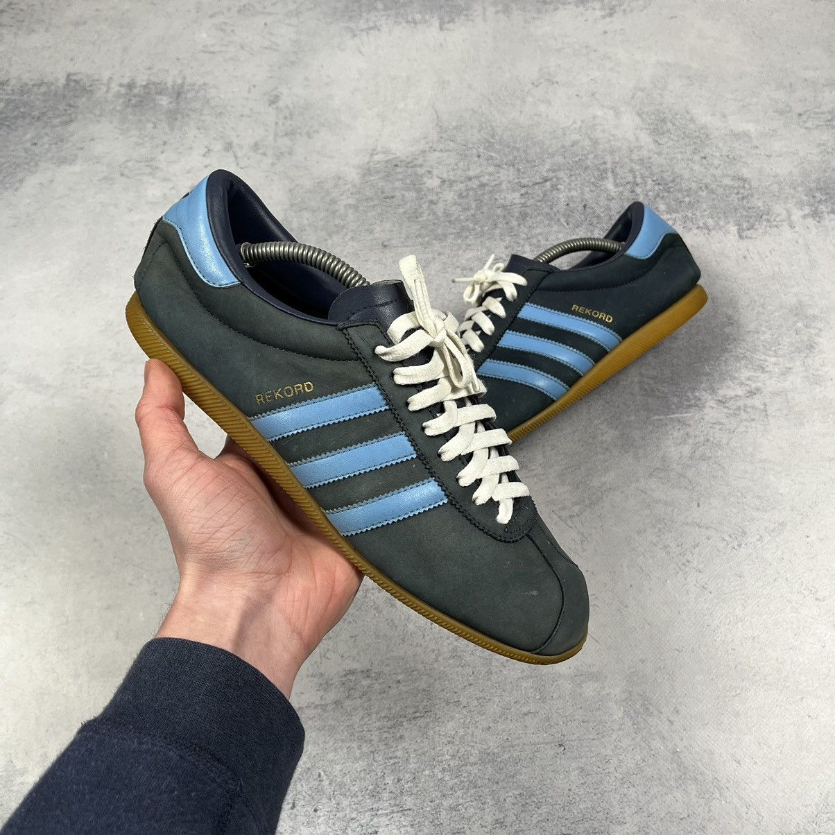 Vintage Adidas Record Rare Low Top Sneakers Trainers 2000’s