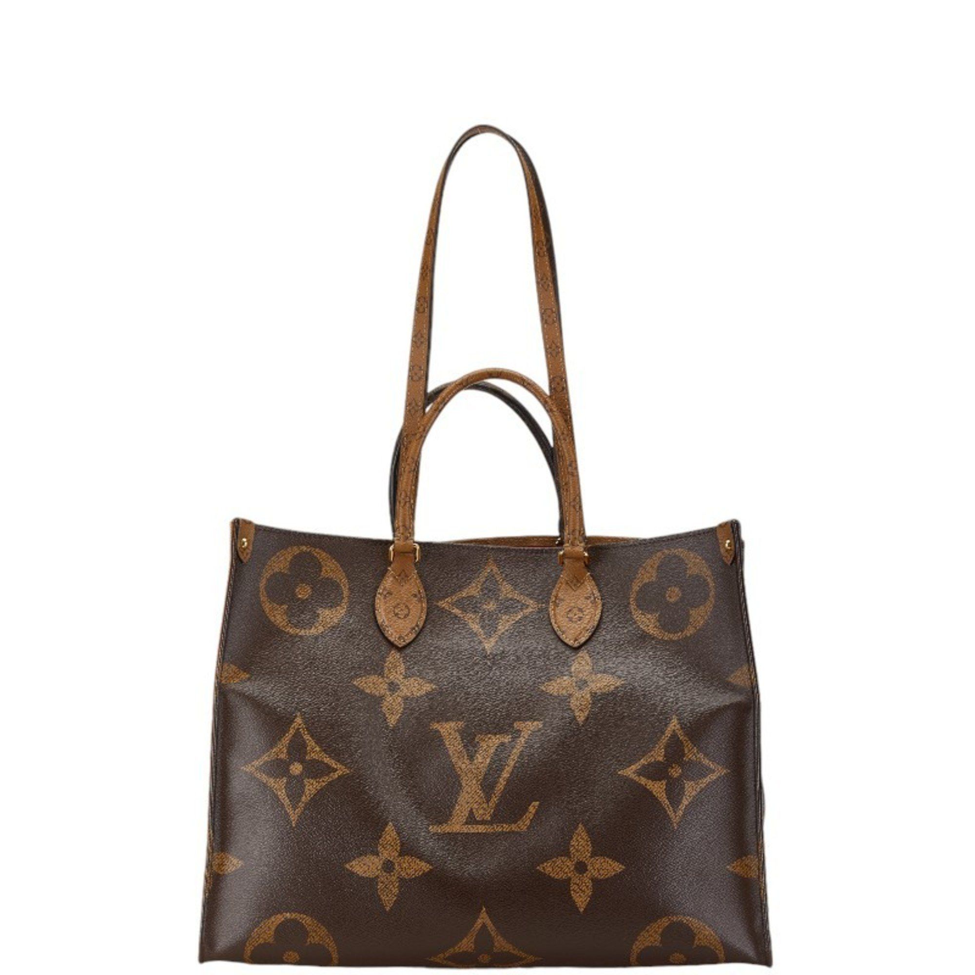 Louis Vuitton Monogram Reverse On the Go MM Handbag Shoulder Bag