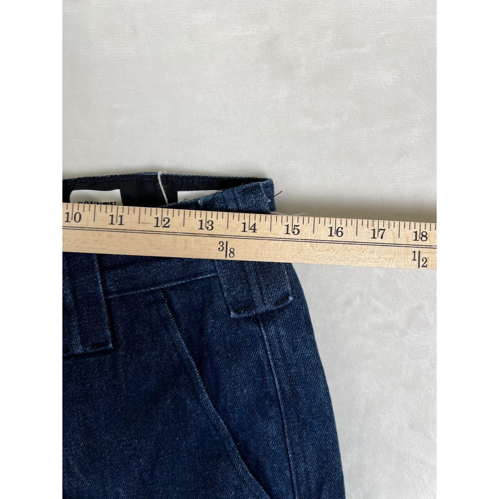 Other Vintage County FB Jeans Mens 30x32 Blue Denim Pants Slash Po Size US 30 / EU 46 - 5 Thumbnail