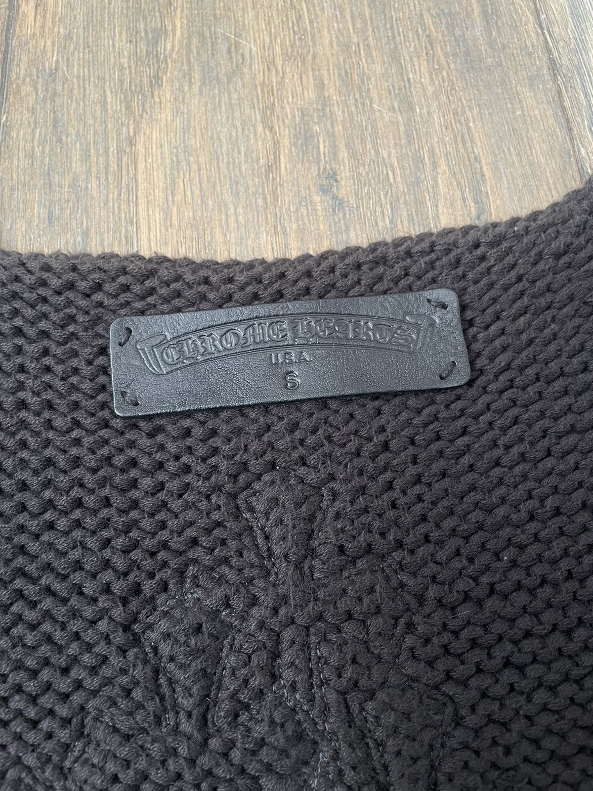 Chrome Hearts Chrome Hearts Cashmere 20 Cross Patches Vest Size US S / EU 44-46 / 1 - 4 Thumbnail