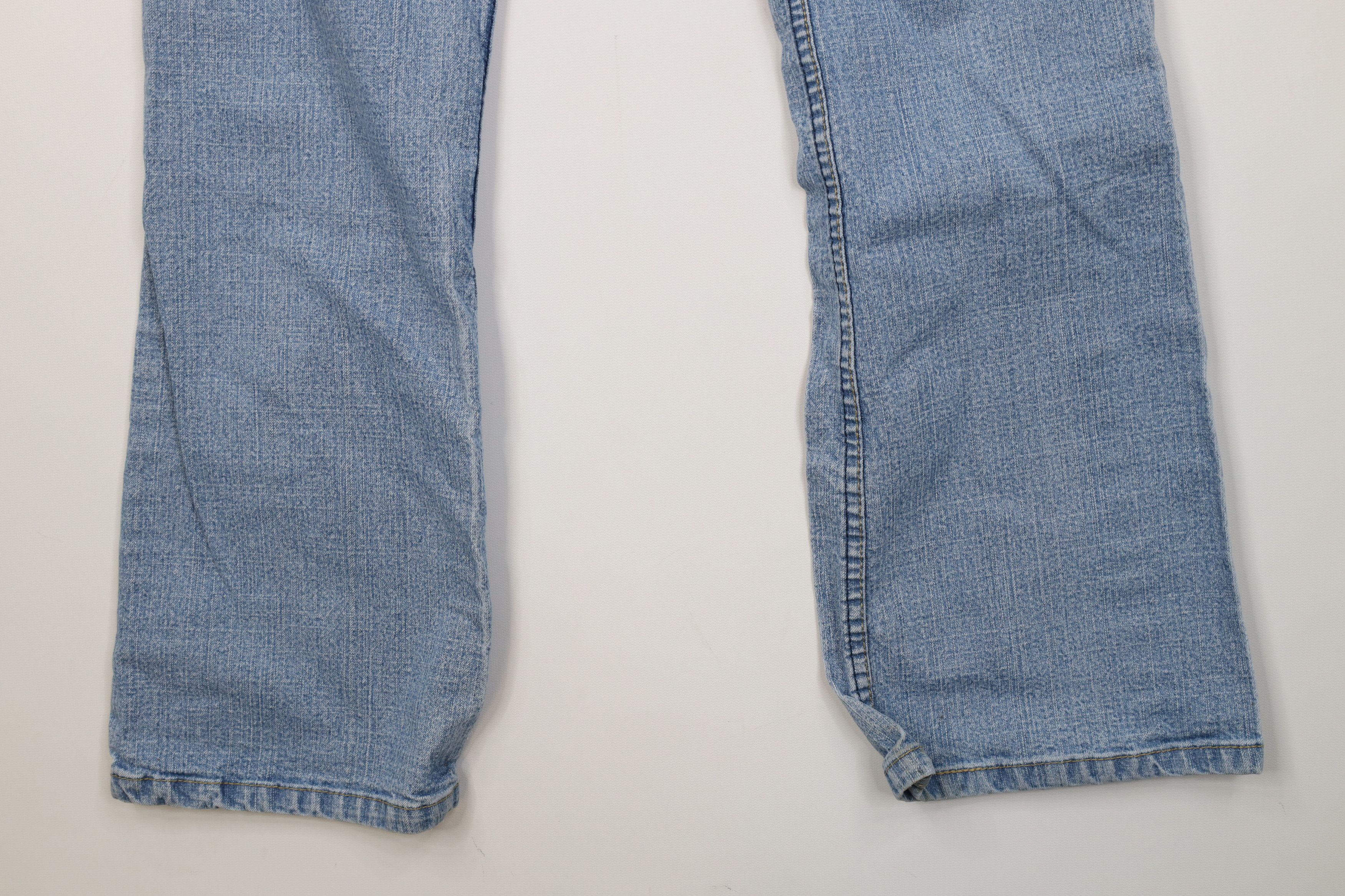 Levi's Vintage Y2K 2005 Levis Rise Bootcut Flared Wide Leg Jeans Size 27" / US 4 / IT 40 - 12 Thumbnail