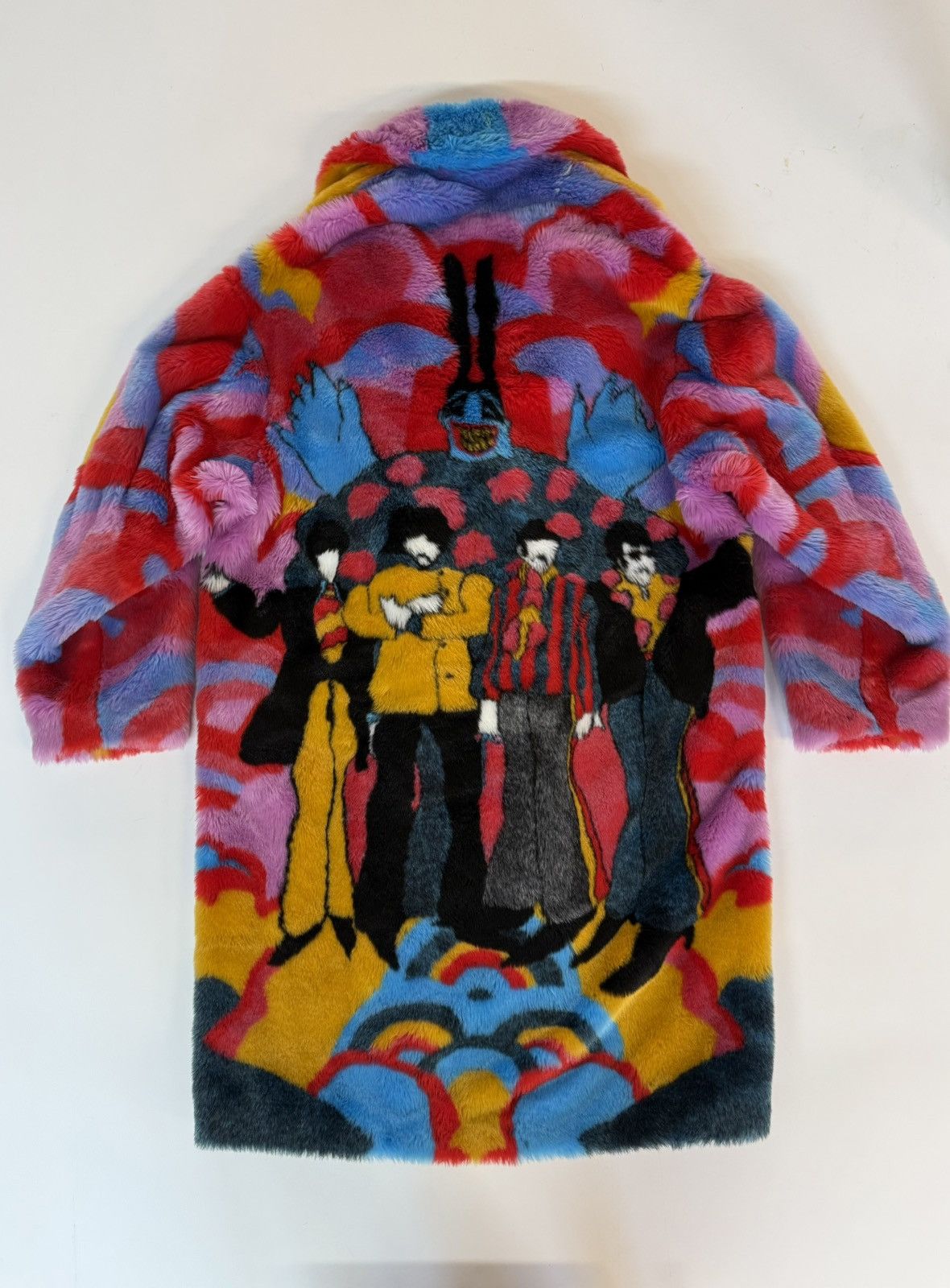 Stella McCartney Stella McCartney x The Beatles Faux Fur Coat Size-44 Unisex Size M / US 6-8 / IT 42-44 - 7 Thumbnail