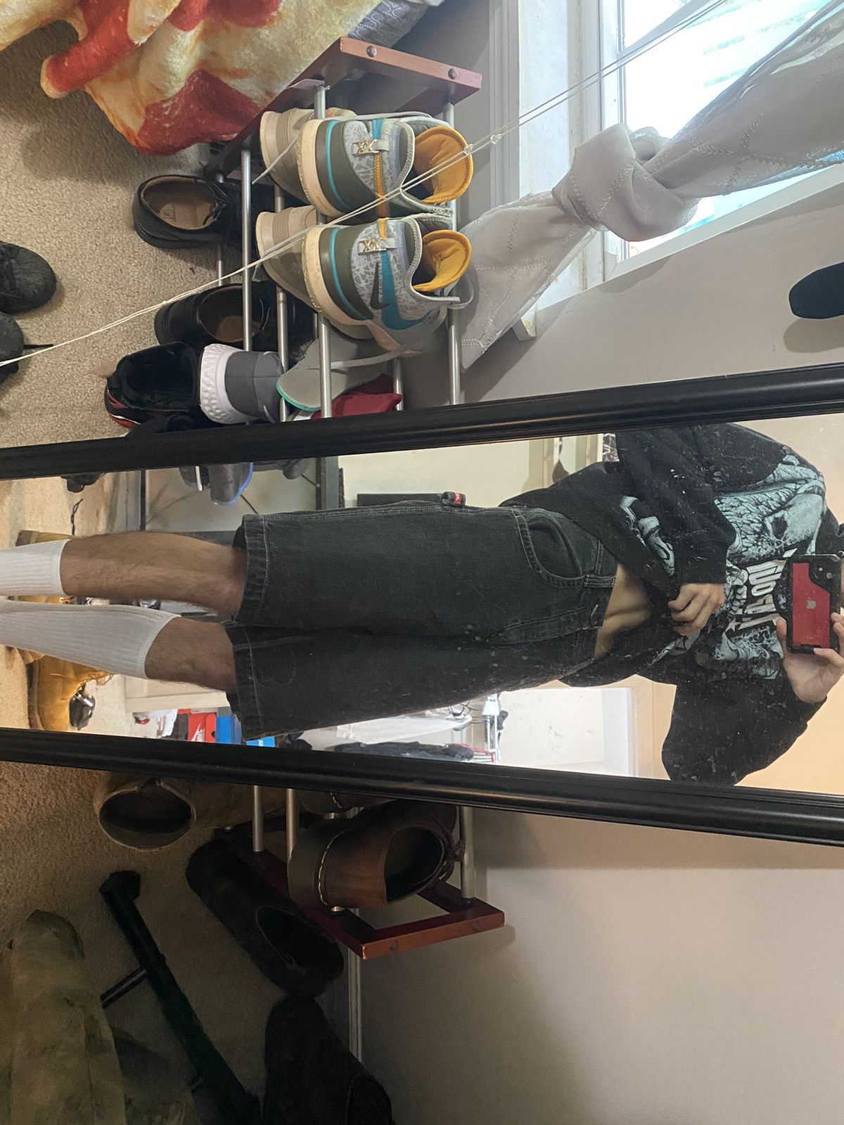 JNCO × Vintage Black Jnco Carpenter Jorts Size US 28 / EU 44 - 4 Thumbnail