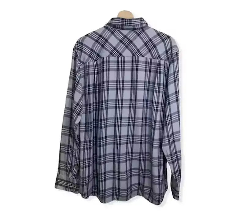 Flannel Town & Country Surf Style Plaid Tartan Flannel Shirt Button Size US L / EU 52-54 / 3 - 7 Thumbnail